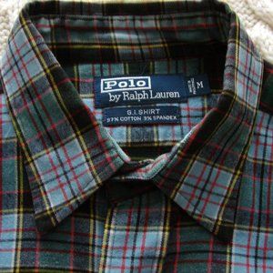 men's Ralph Lauren Polo flannel shirt M